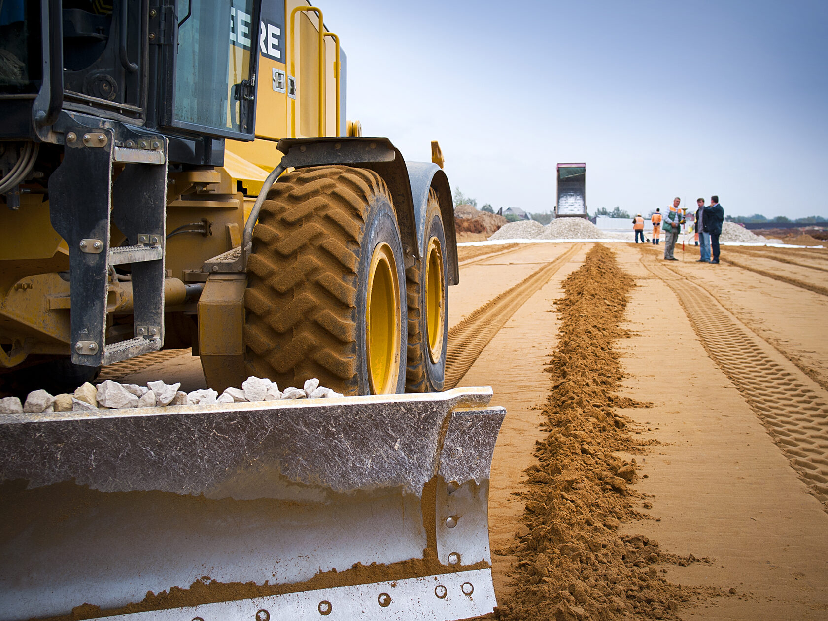 Песок для дорожного строительства