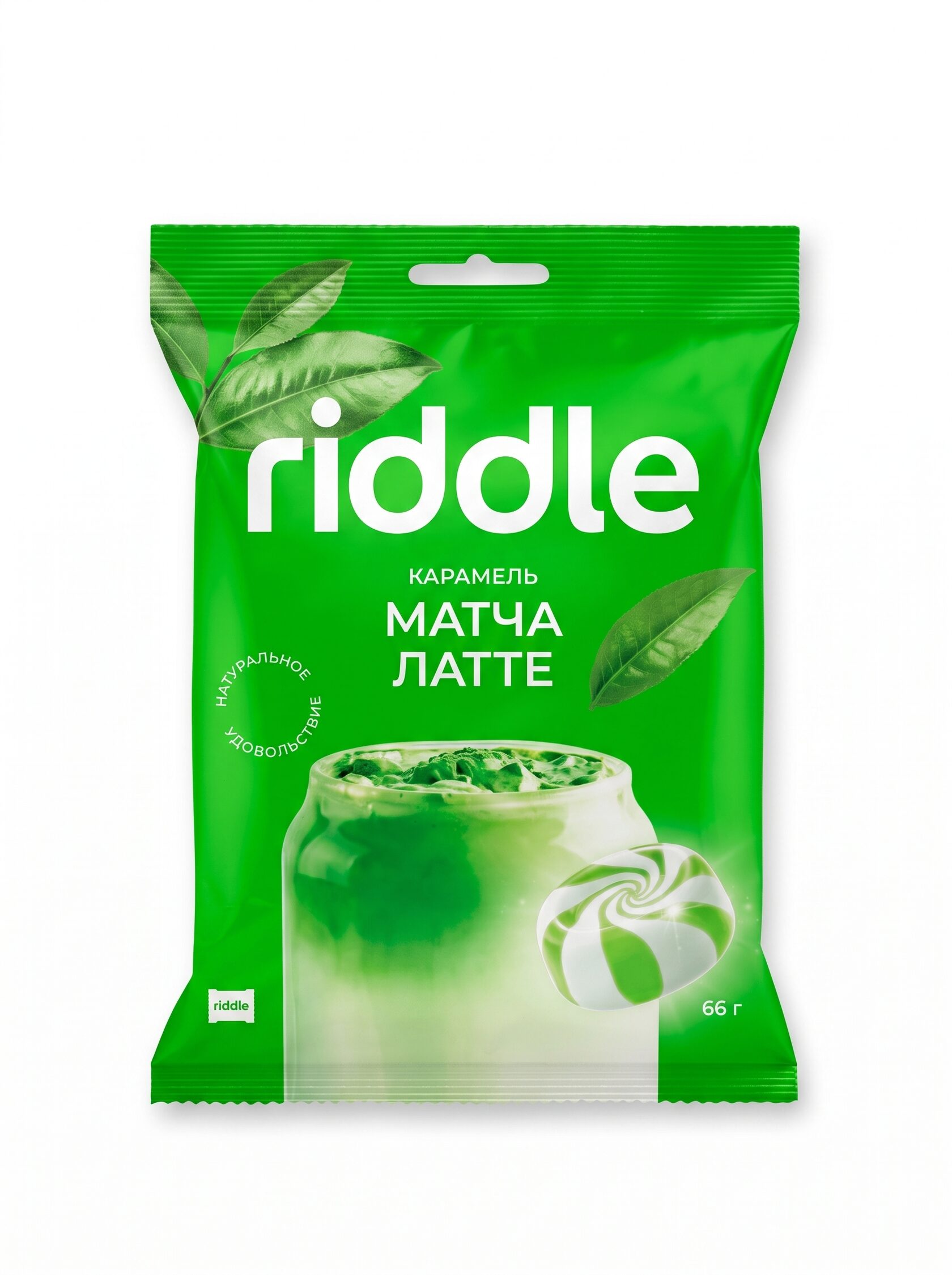Пакет riddle «Матча латте с кокосовыми сливками», 66 г