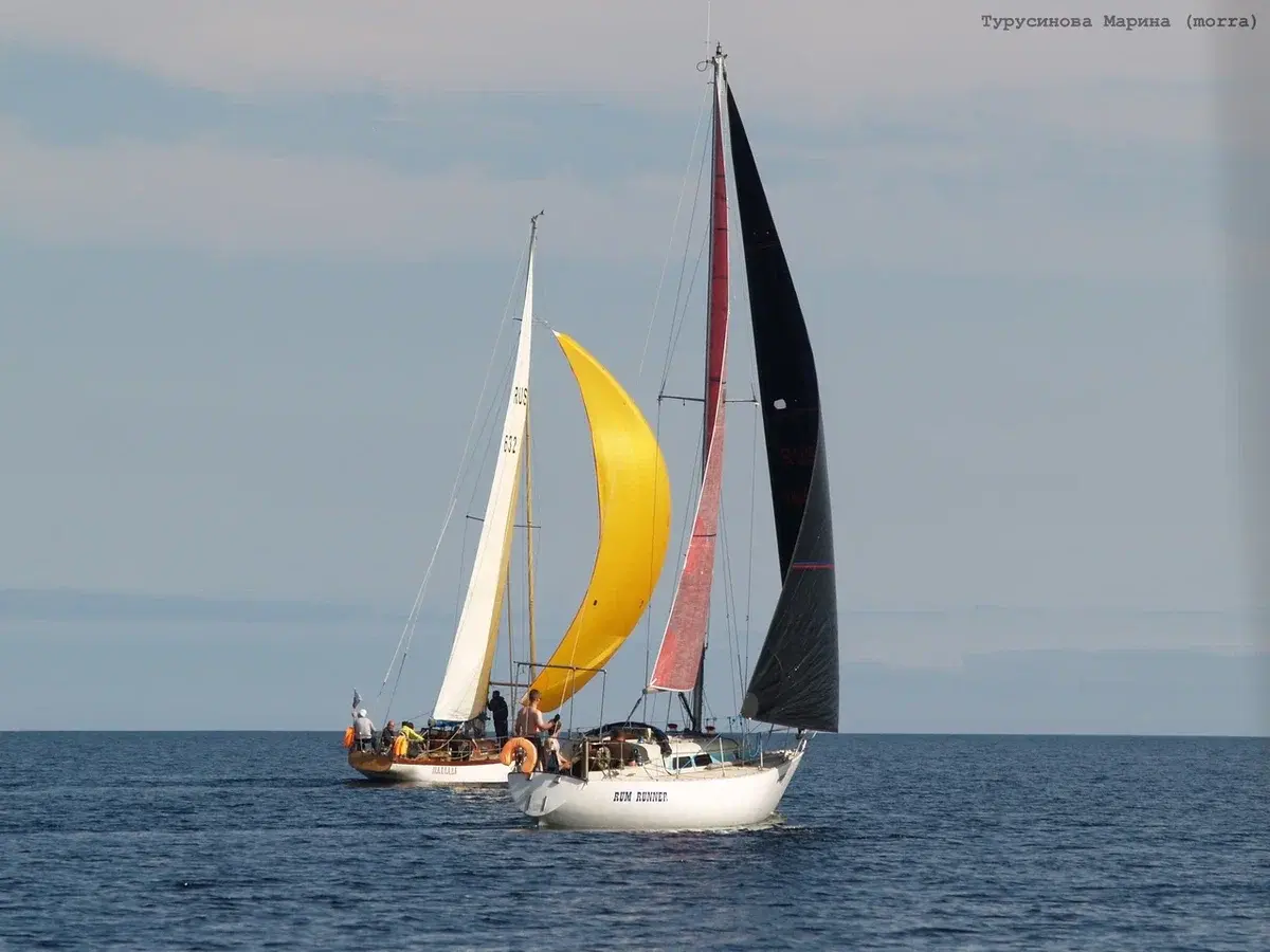 Яхты в Белом море