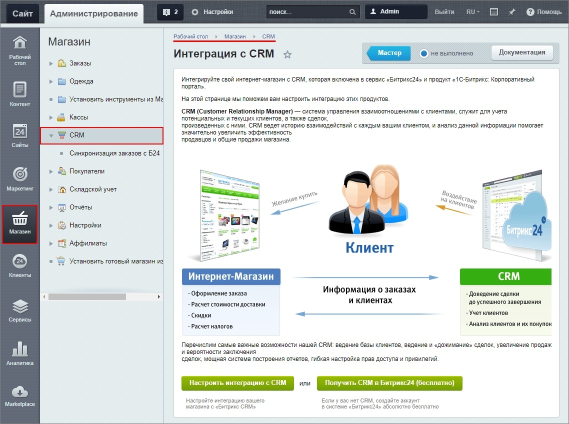 Управления взаимоотношениями с клиентами (CRM)