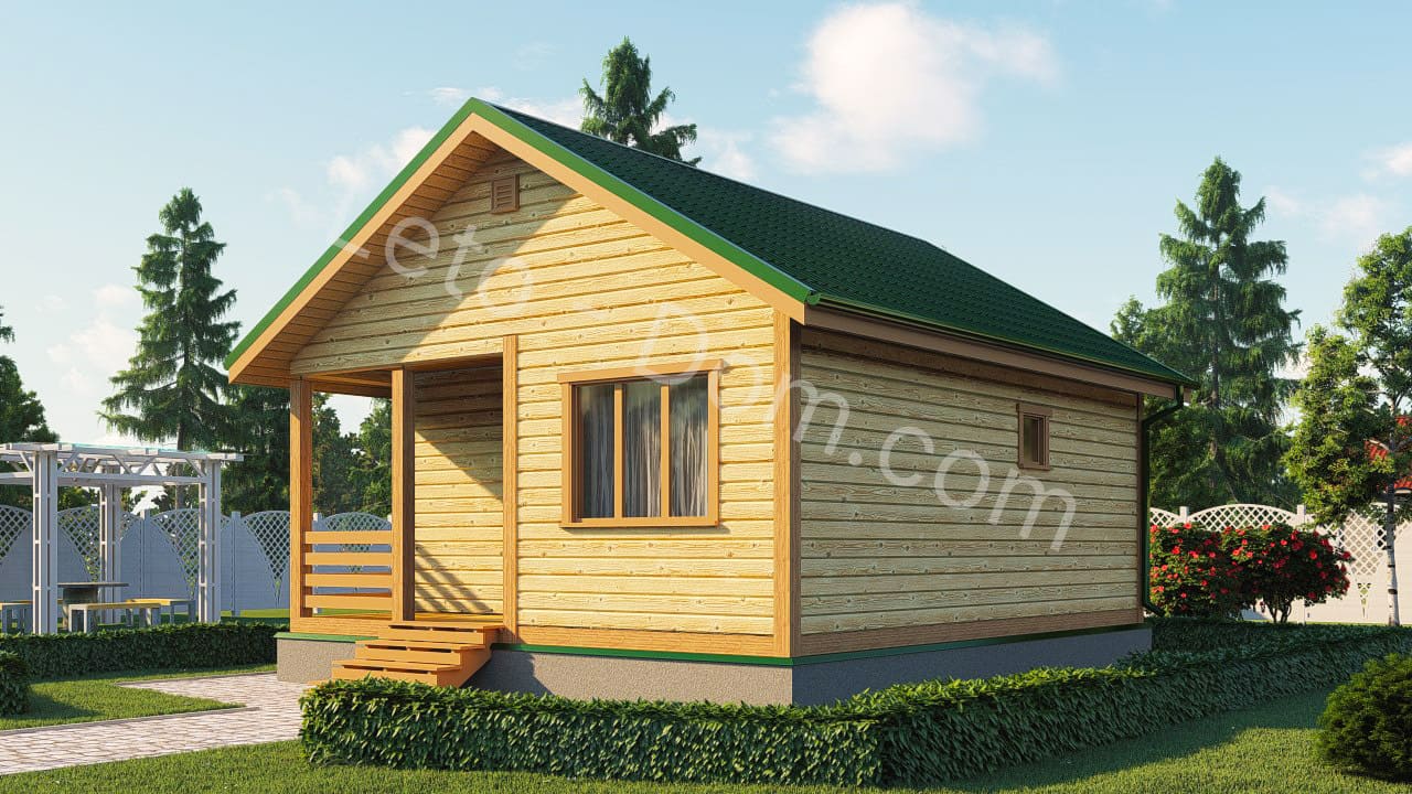 дом из бруса