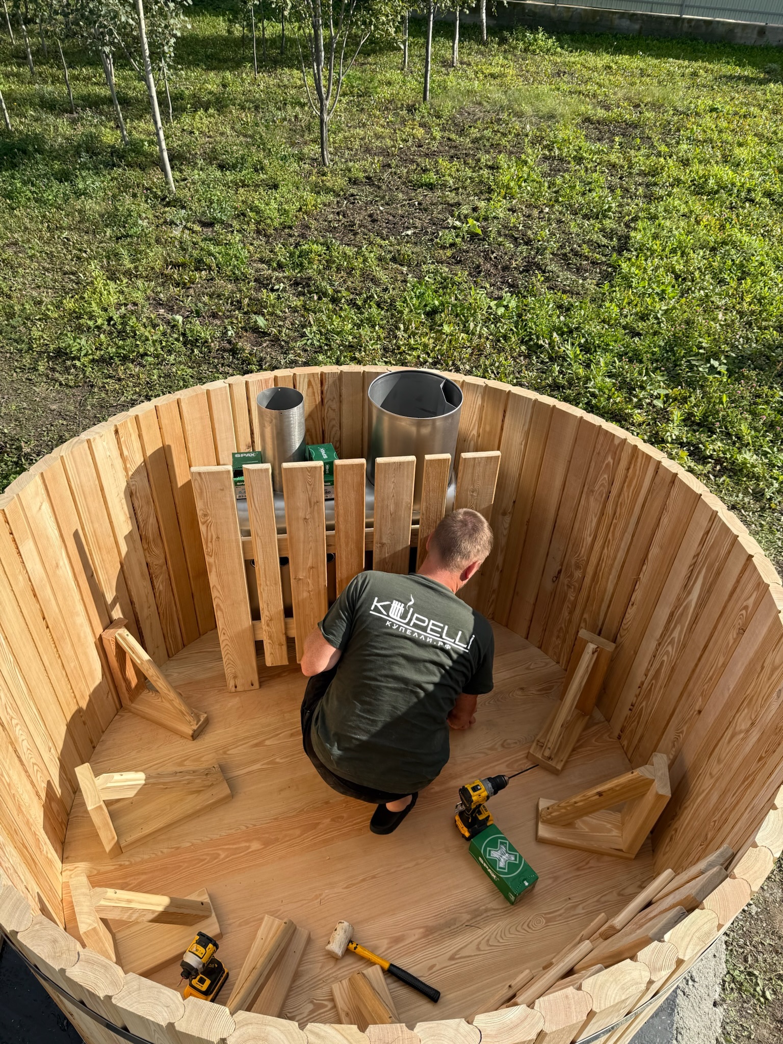 собрать купель конструктор, сборка купели своими руками, монтаж купели, ошибки при сборке купели, купель конструктор отзывы