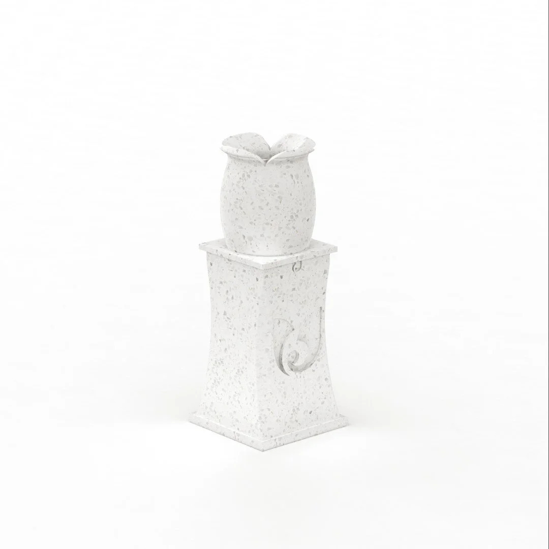 Питьевой фонтан из композитного мрамора