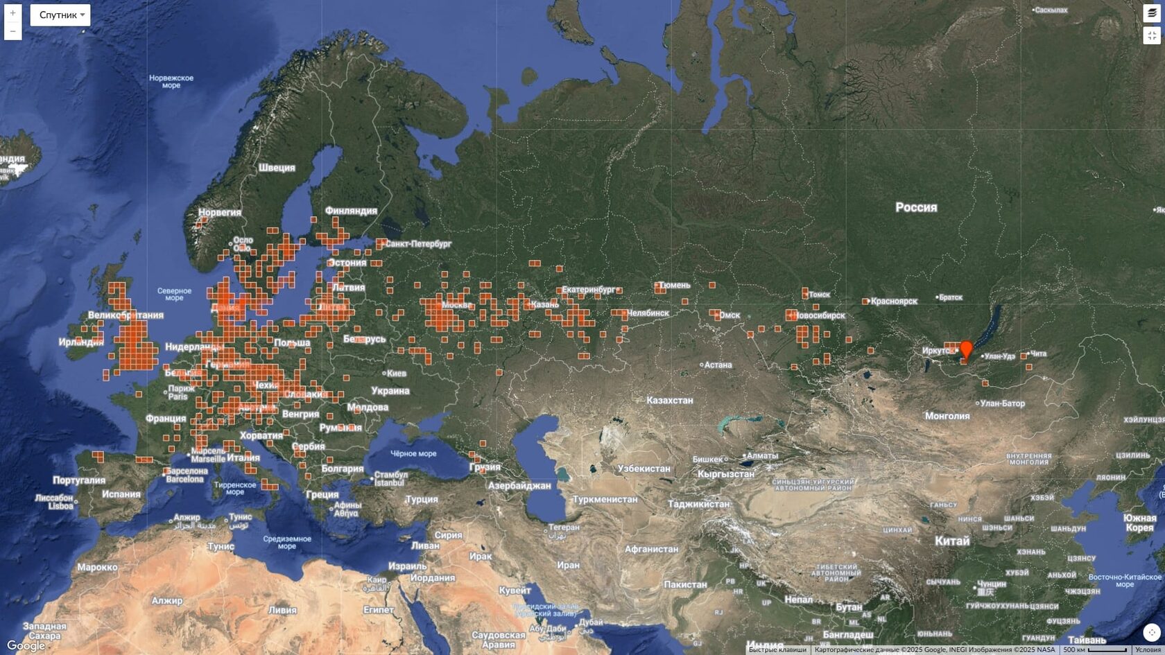 В Байкальском заповеднике жук-рогач