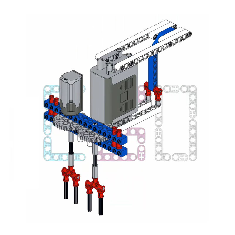 Инструкция Lego 9686: Миксер (0010)