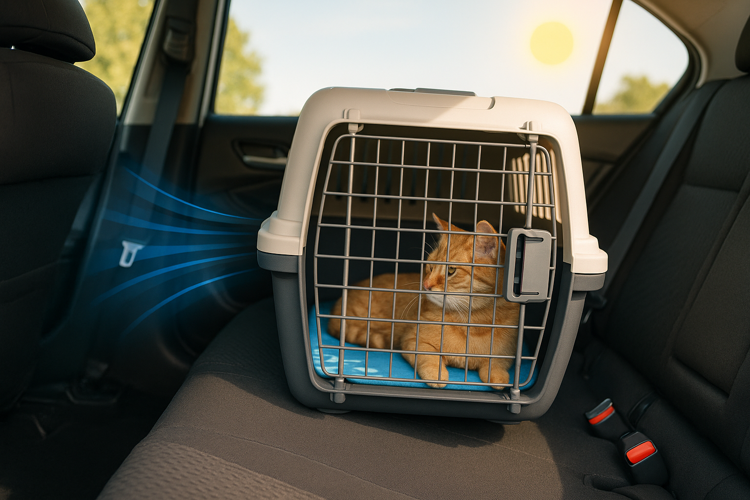 Зоотаки «Друг»: Перевозка животных в жару: как обезопасить питомца летом