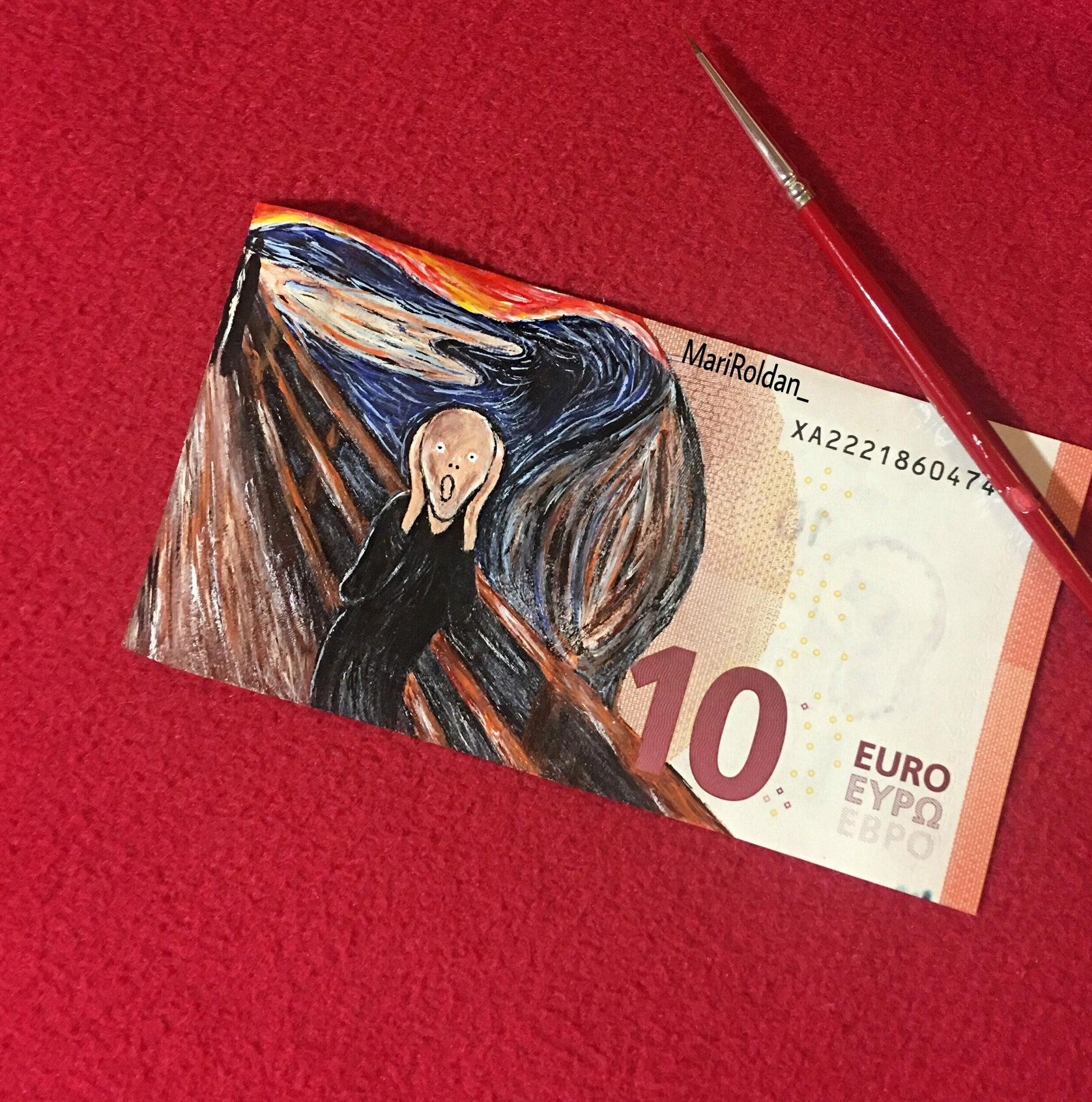 Мани арт искусство