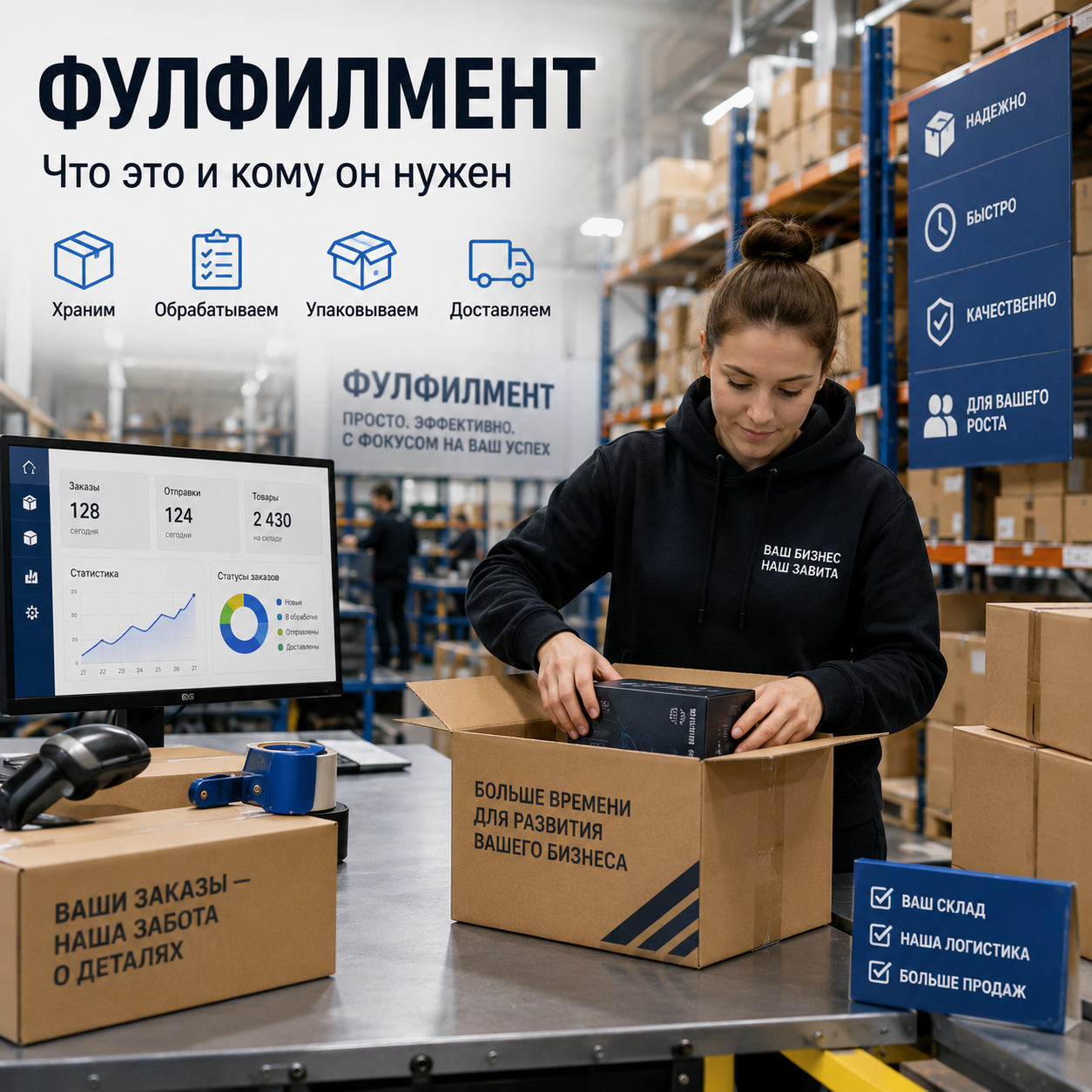 Что такое фулфилмент — как работает складской фулфилмент для маркетплейсов и интернет-магазинов сравнение с собственным складом
