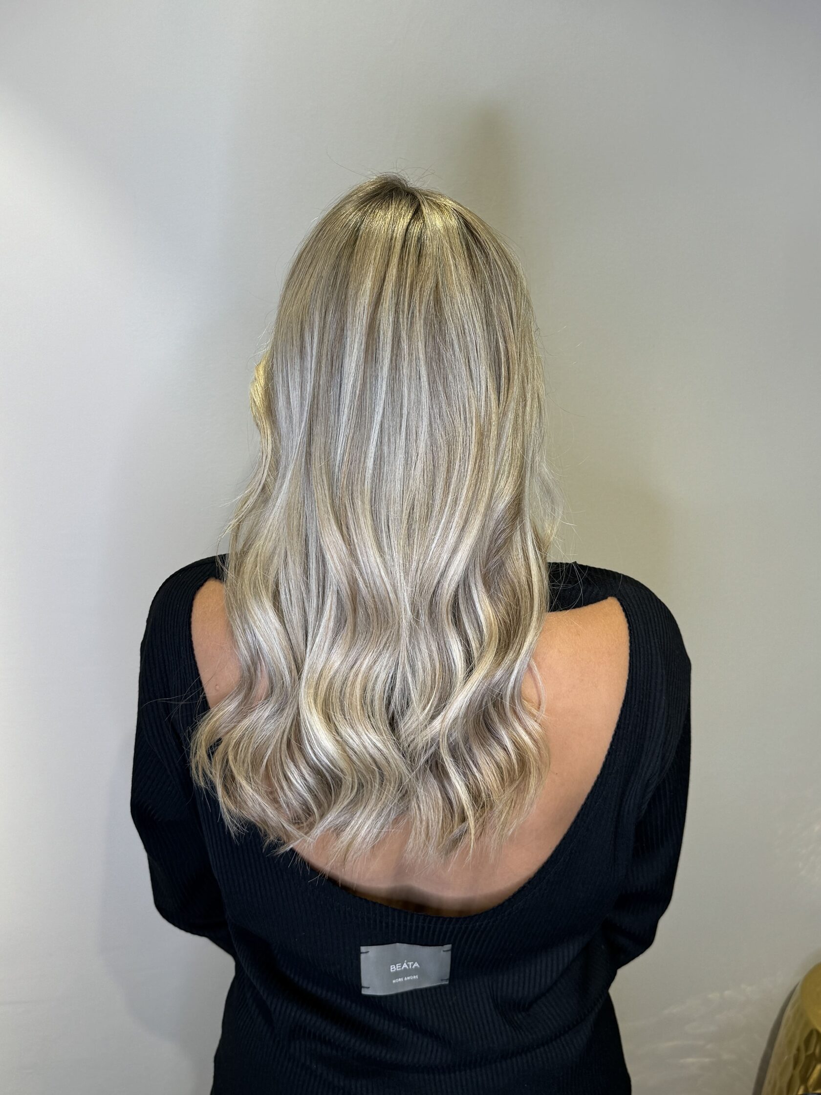 Окрашивание волос блонд