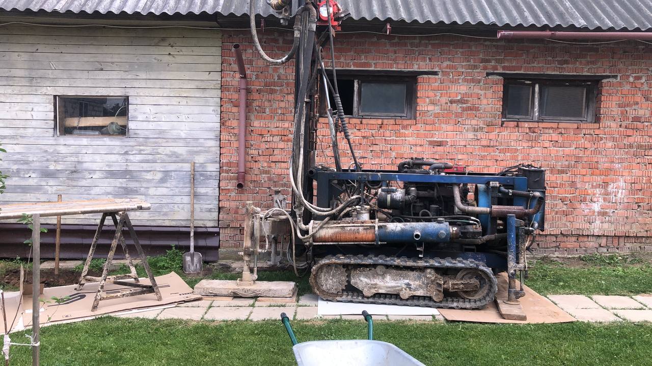 Бурение скважин малогабаритной установкой МГБУ в Московской области