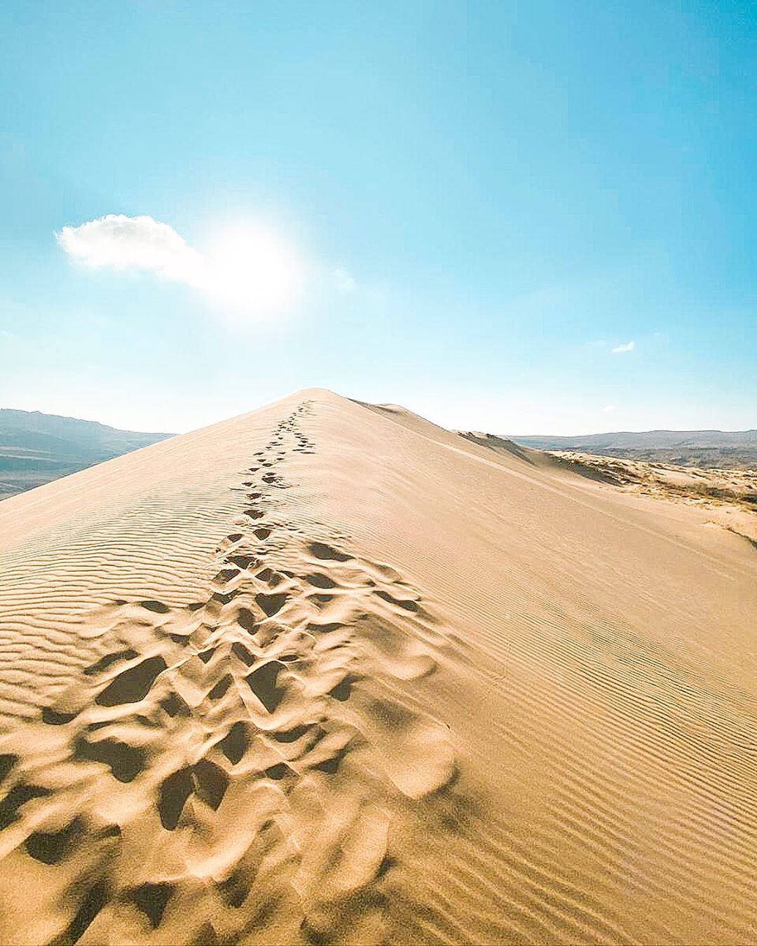 Пустыня в Дагестане Сарыкум