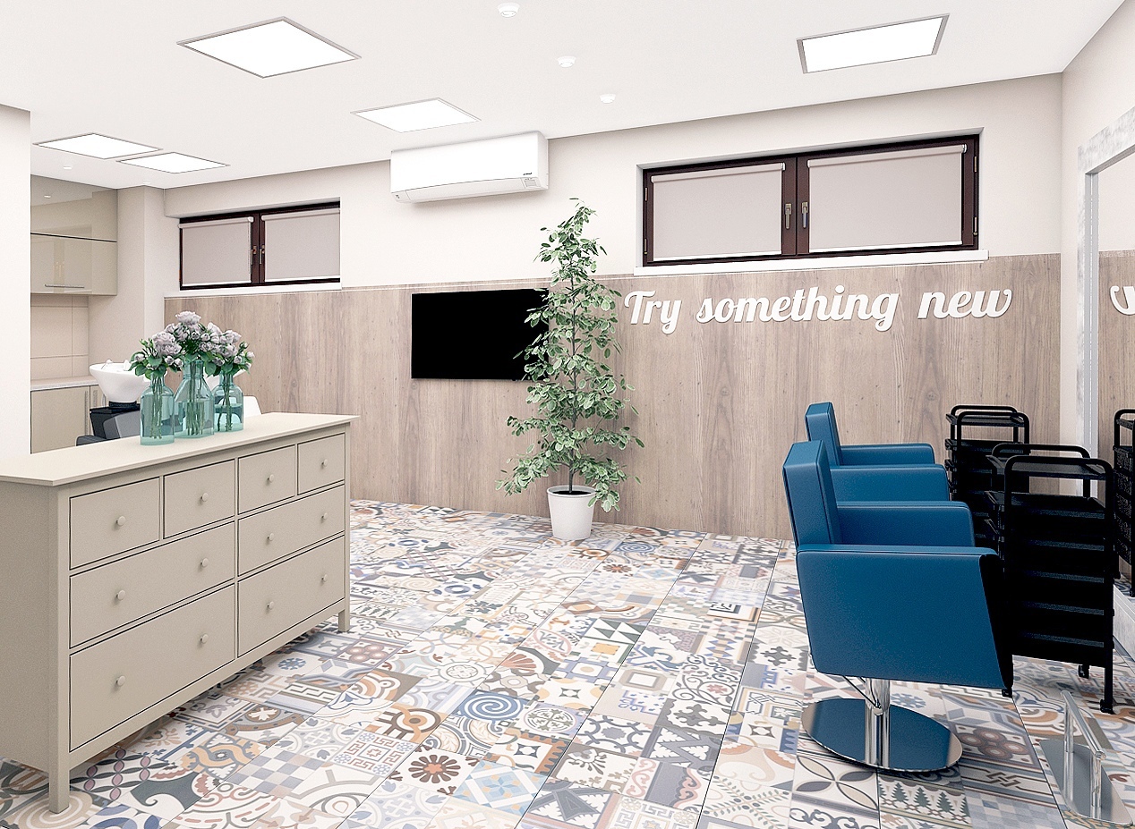 Фото 2. Дизайн салона красоты Esthetic Room 80м2