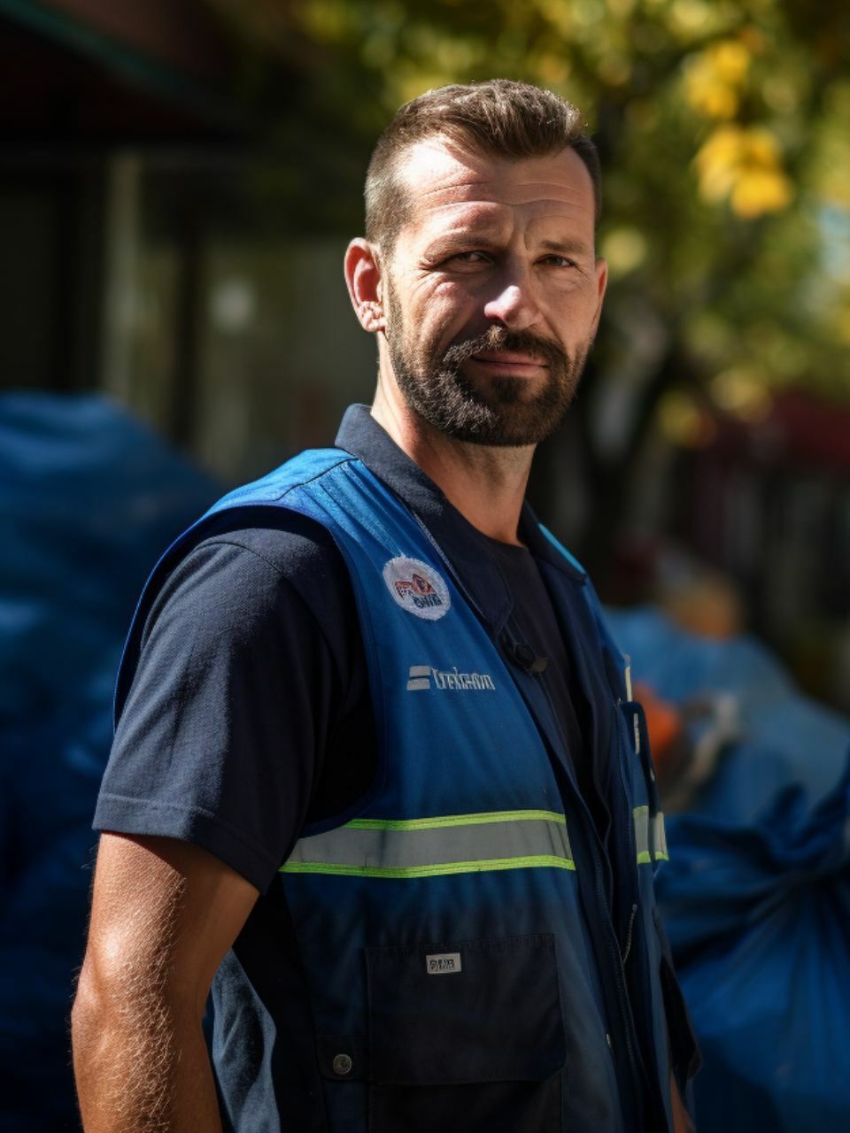 служител на фирма за почитсване на мазета седна малко след почистване на тавани