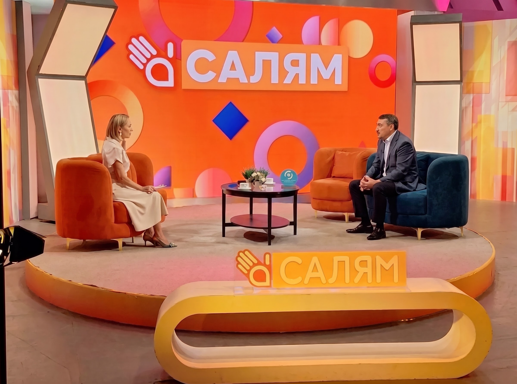 Прямой эфир программы «Салям» на телеканале БСТ с участием флеболога Салавата Губайдуллина
