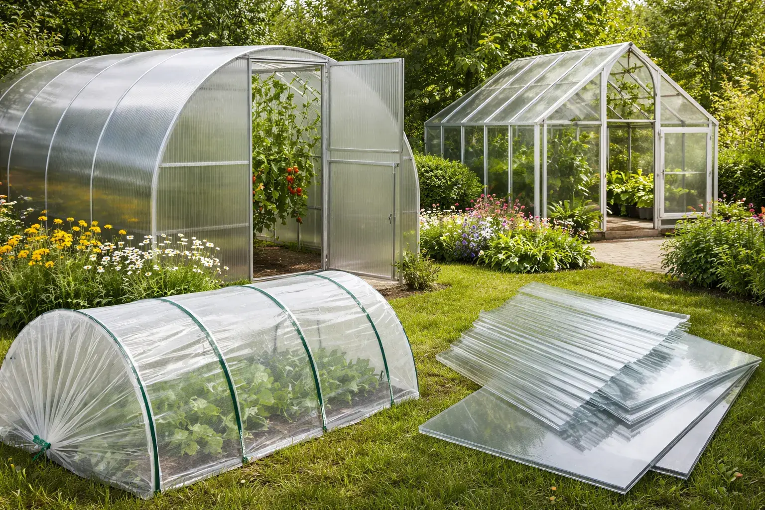 Чем накрыть теплицу