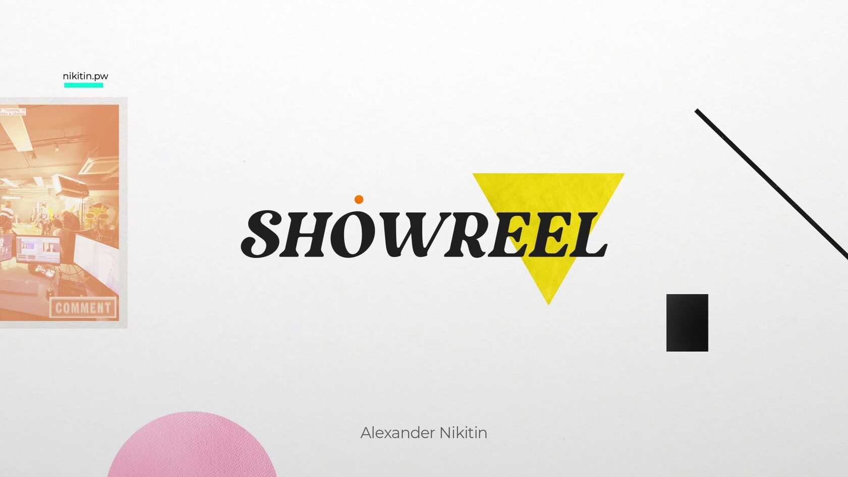 Showreel cover