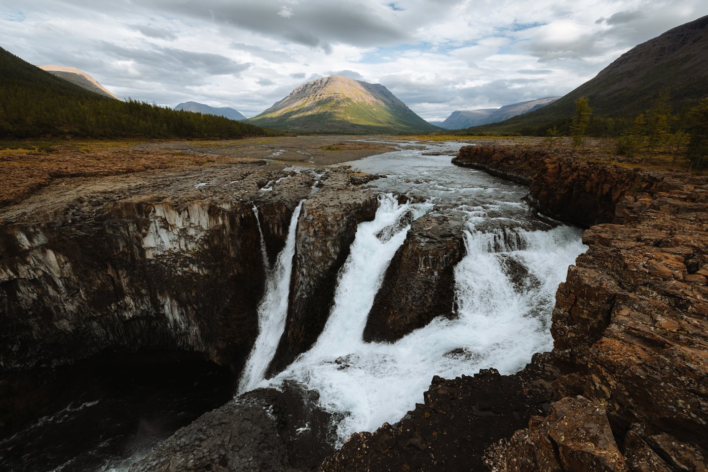 Ландшафты плато Путорана