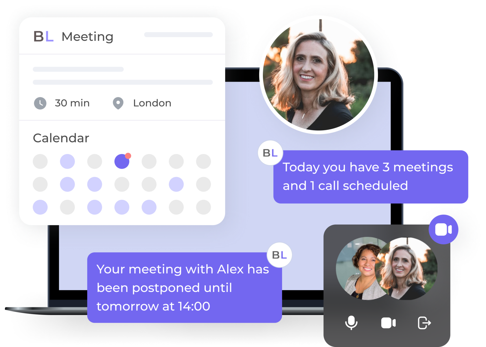 Maintaining your business calendar (meetings, calls, etc.)