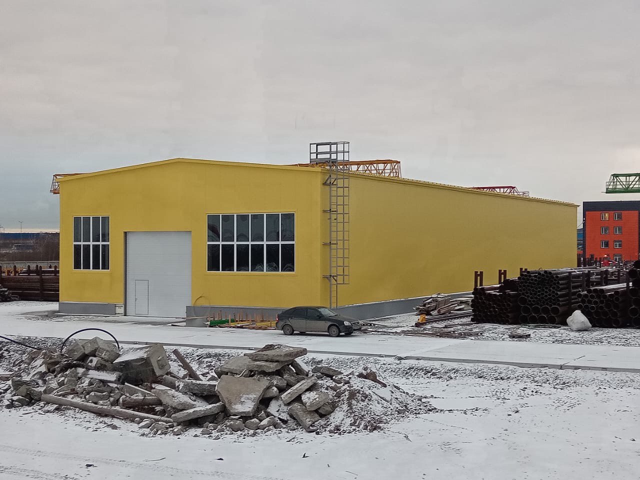 Строительство производственного помещения