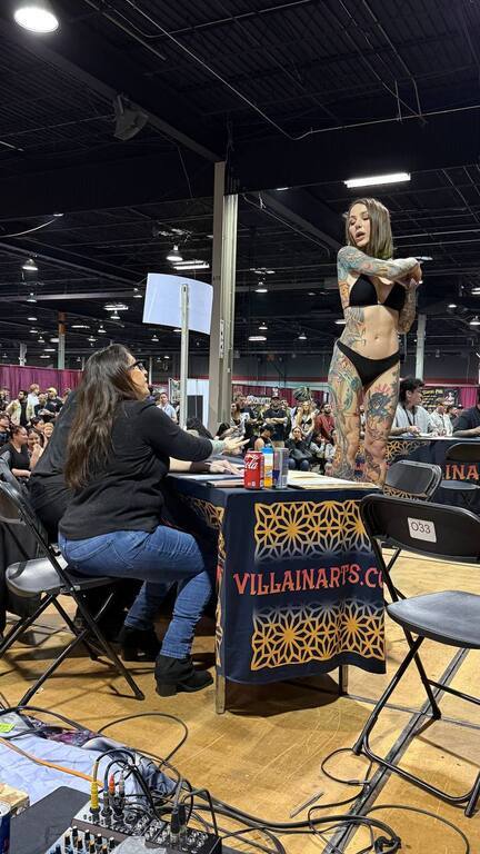 Villain Arts Festival Chicago Japanese Tattoo XL Color Tattoo and Best of Day awards