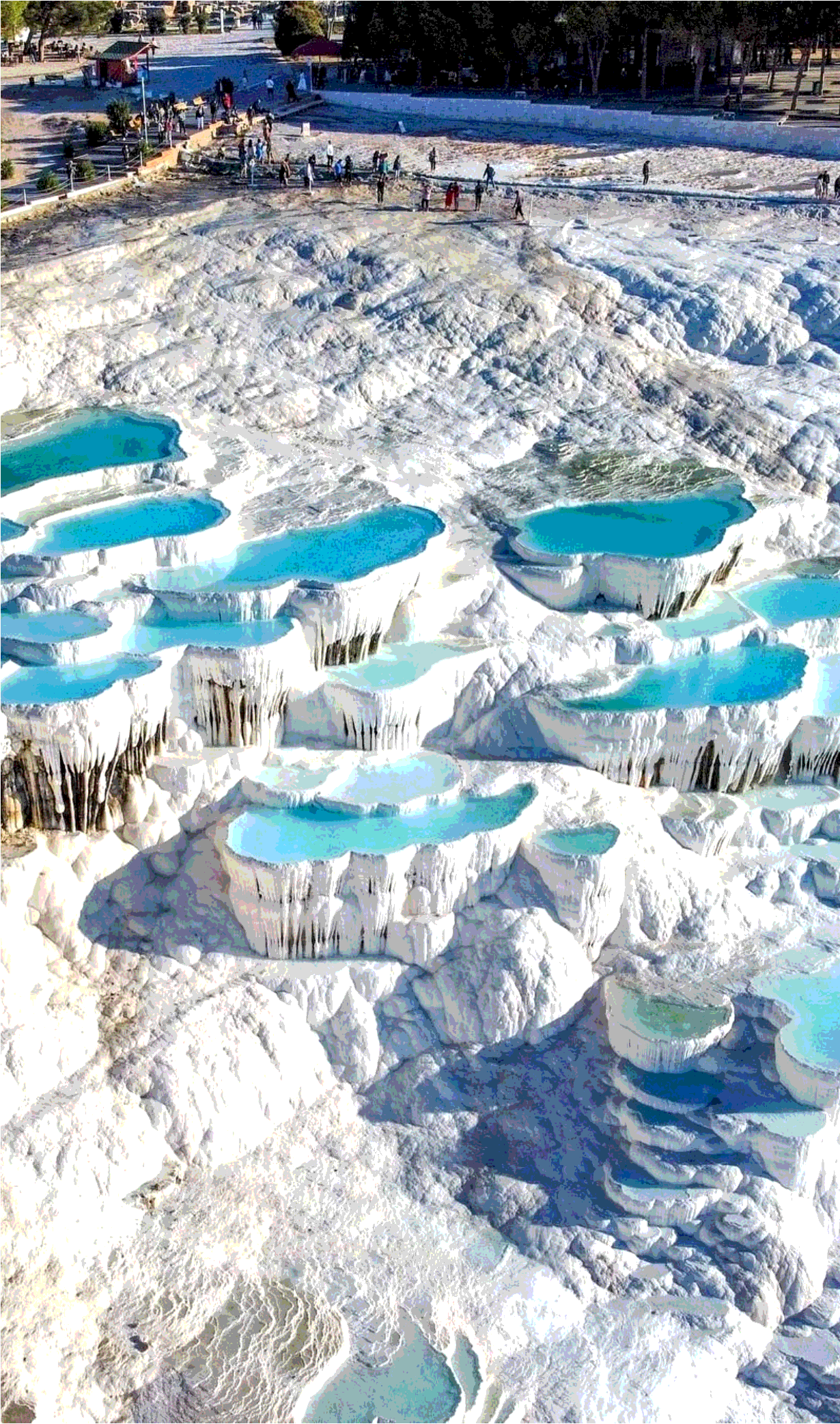 Турция Соленые Озера Памуккале Фото