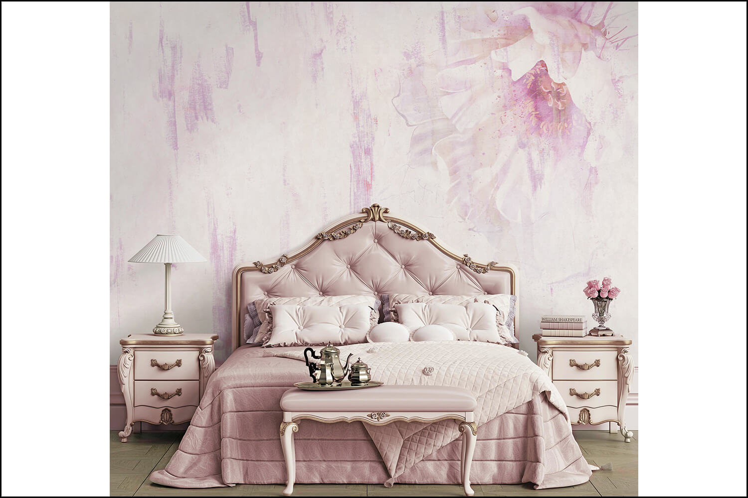 Фотообои в спальню - купить на заказ с доставкой по РФ