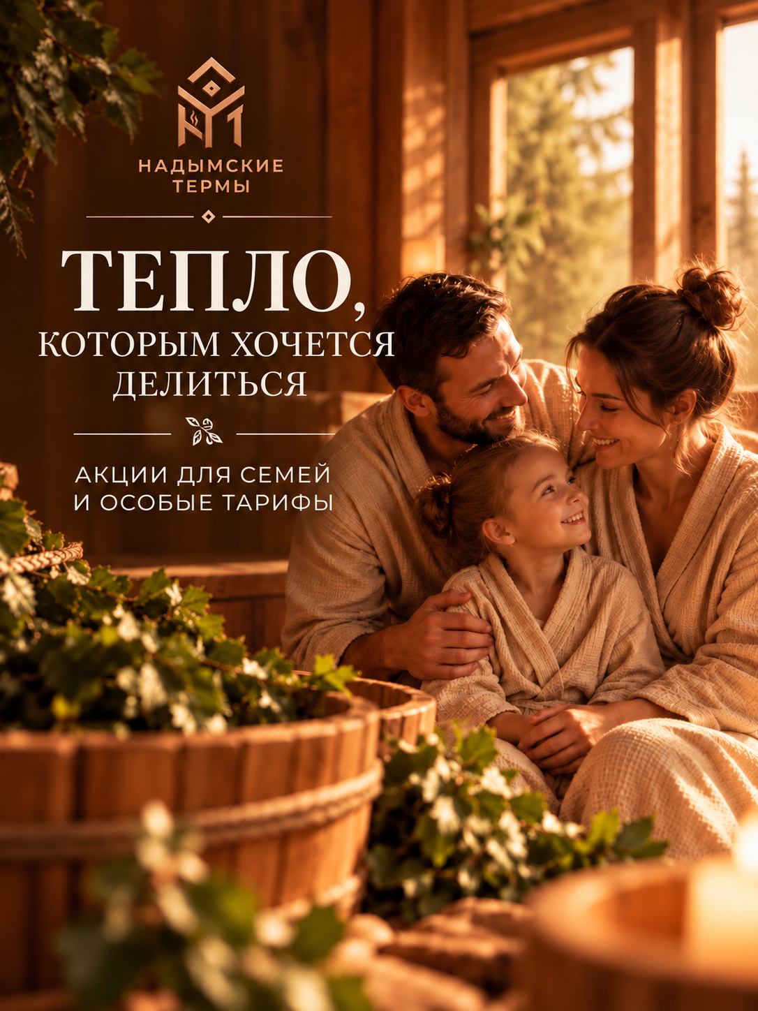 Семейный отдых в «Надымских термах»