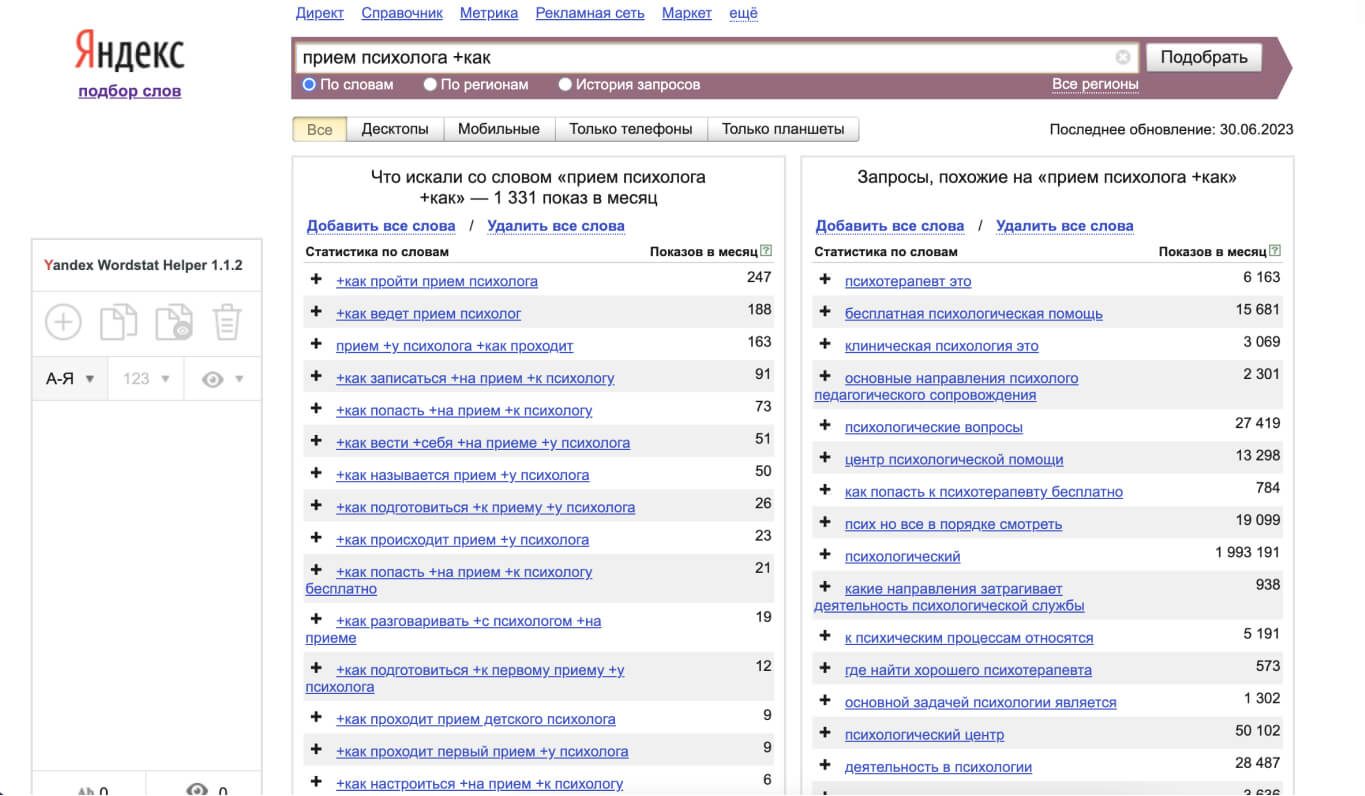 Ищем темы для блога психолога