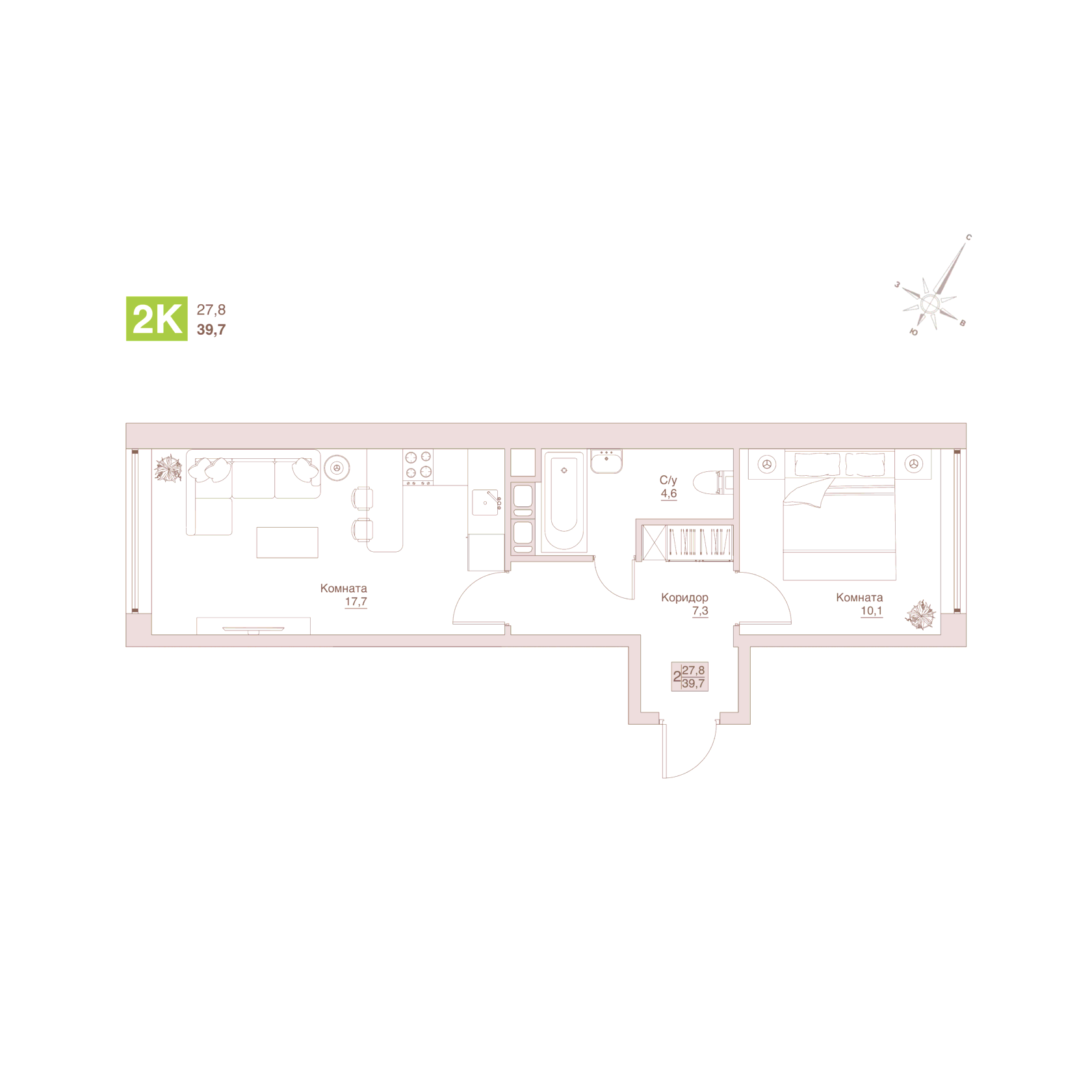 Планировка 2D в архитектурном бюро для застройщиков