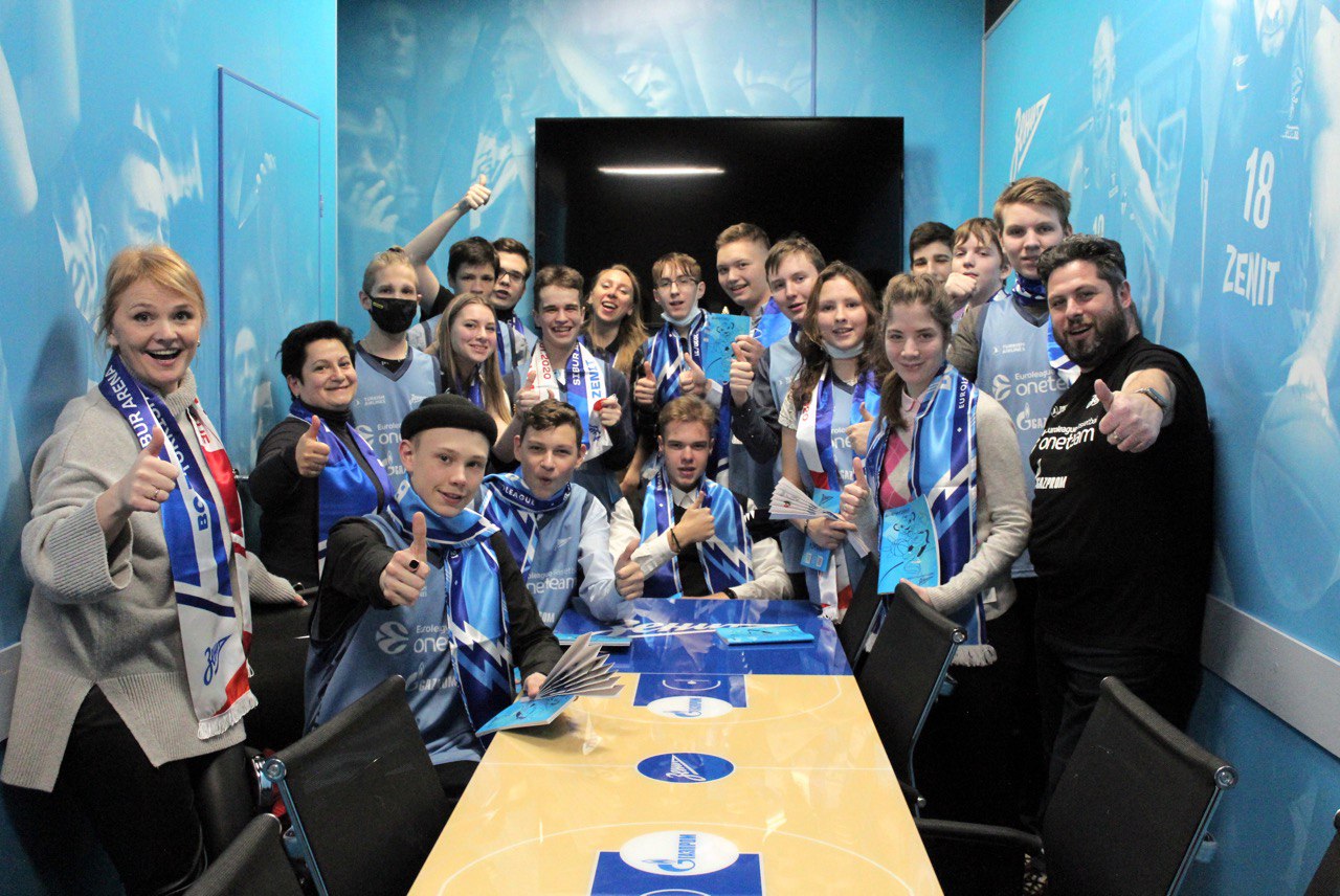 Экскурсия по арене БК Зенит