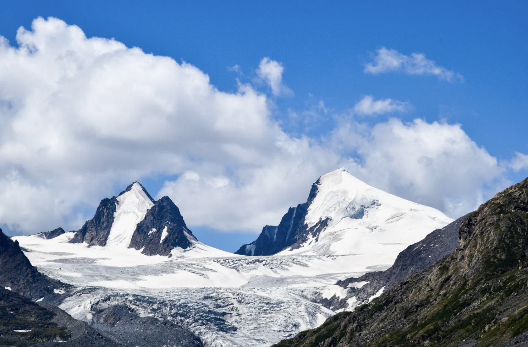 Софийский ледник на Алтае