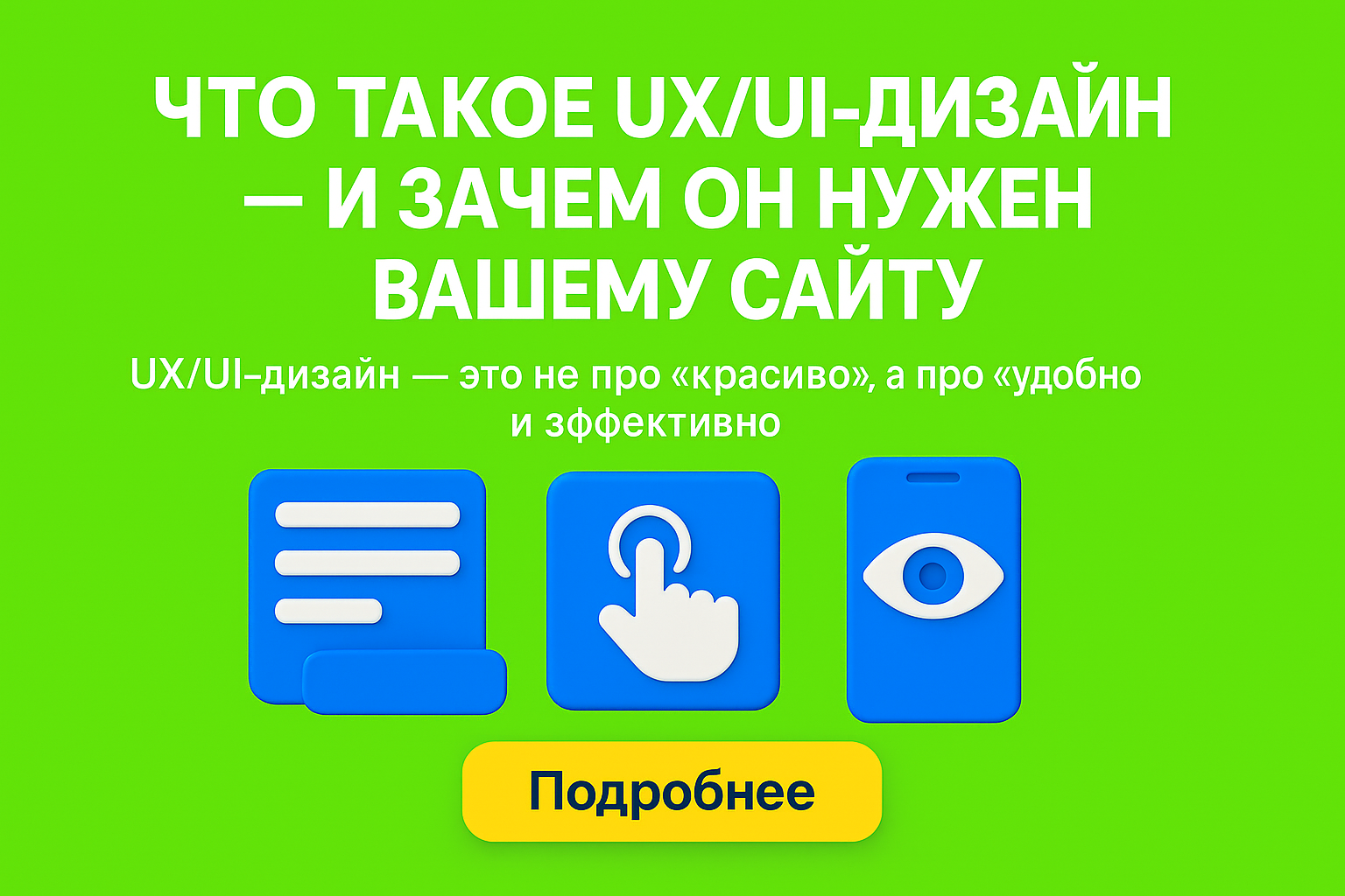 ux ui дизайн, ux ui сайт, зачем ux ui, удобство сайта, интерфейс и конверсии, юзабилити сайт, дизайн под клиента, сайт с высокой конверсией