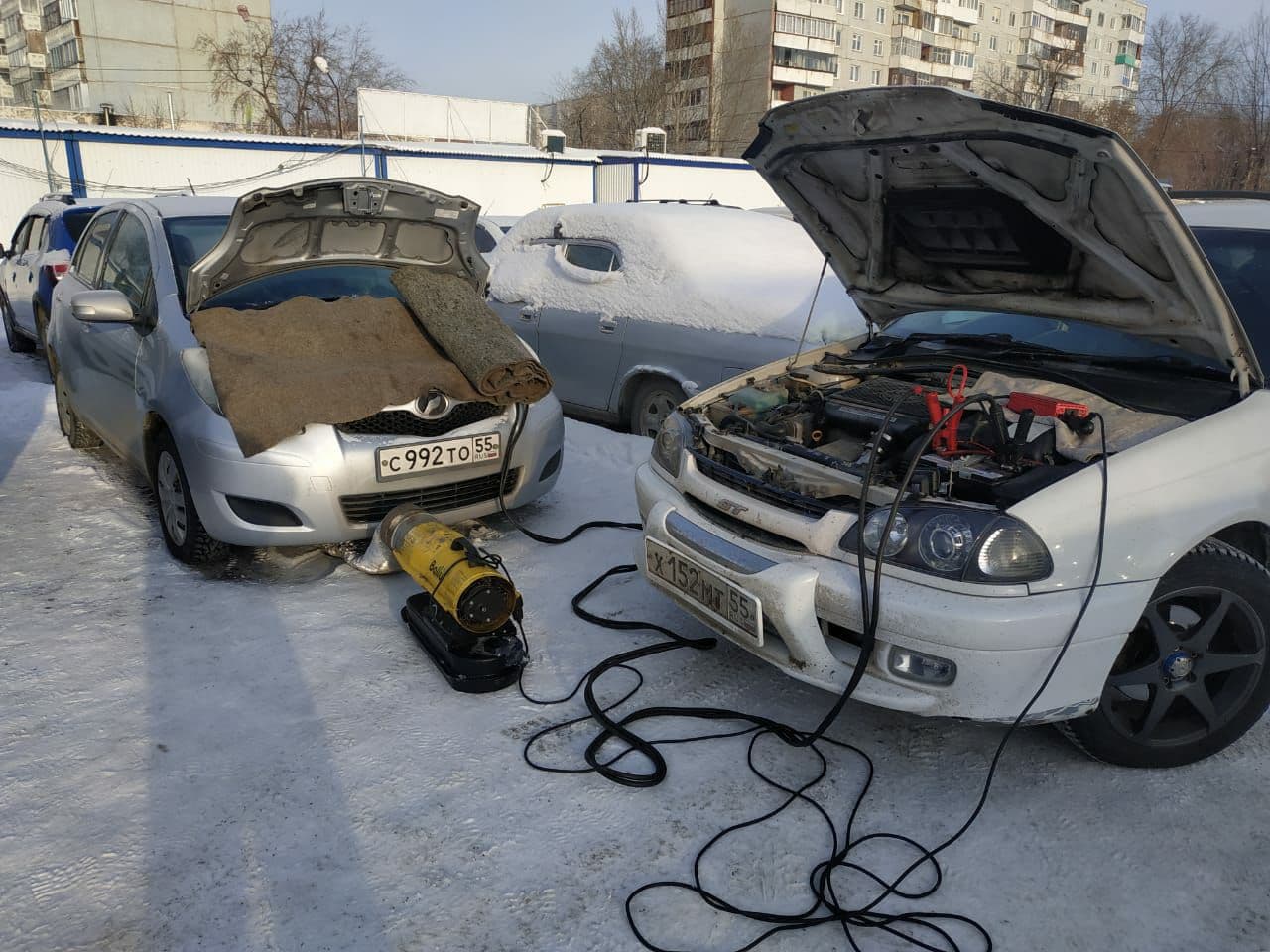 Отогрев авто в омске недорого