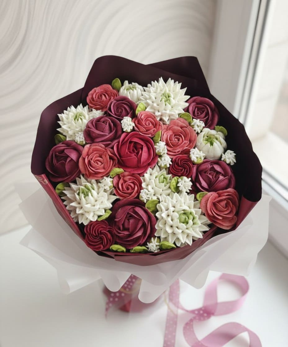 VIP букеты из зефира под ваш запрос 3