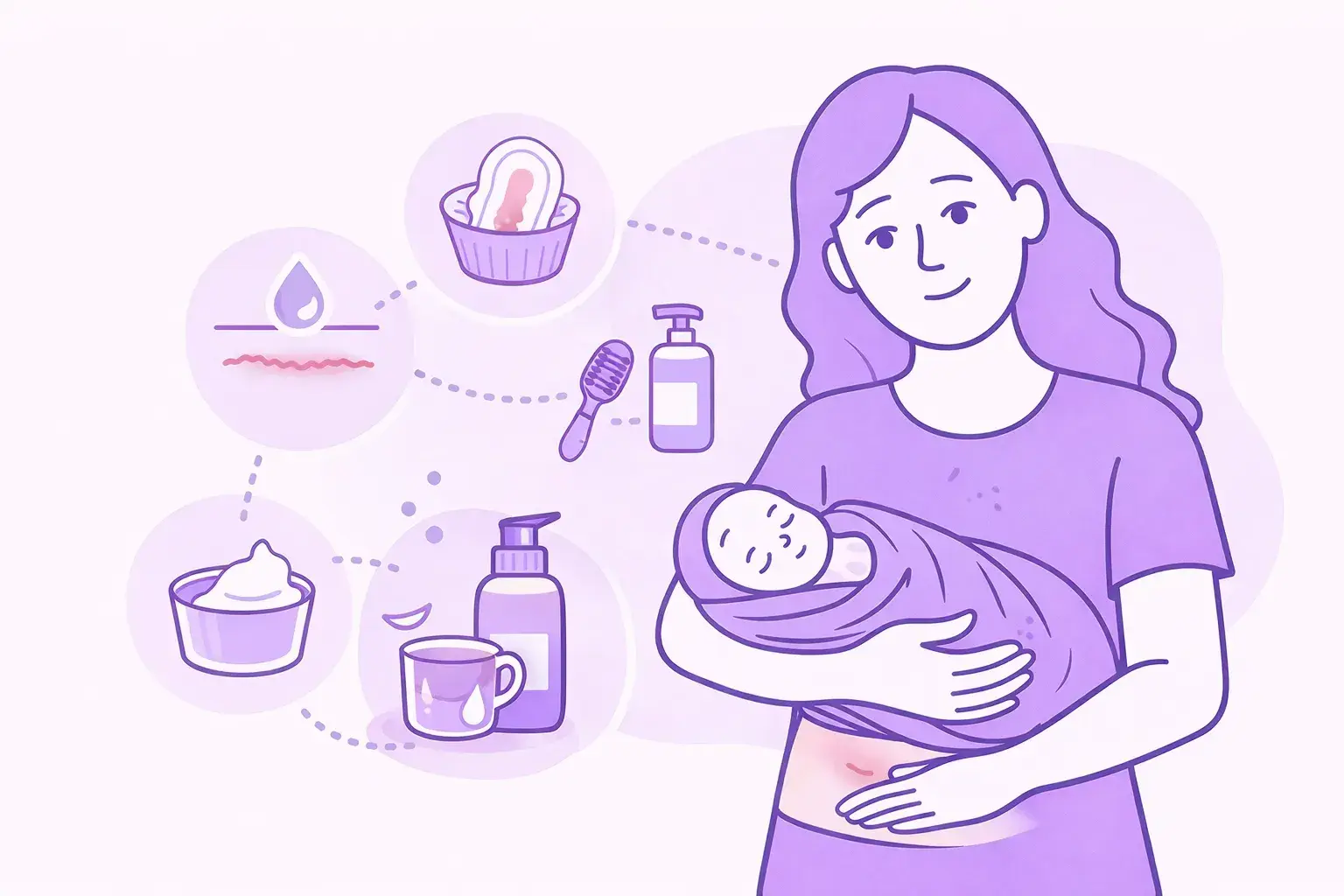 Уход за собой после родов