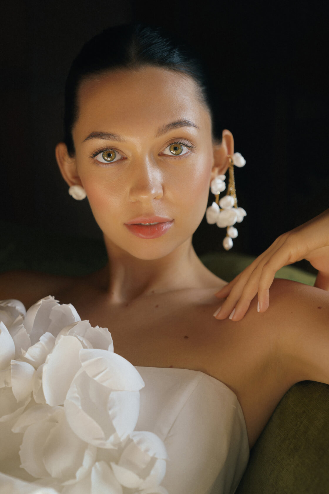 Естественный свадебный макияж невесты