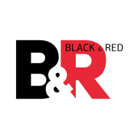 BLACK AND RED