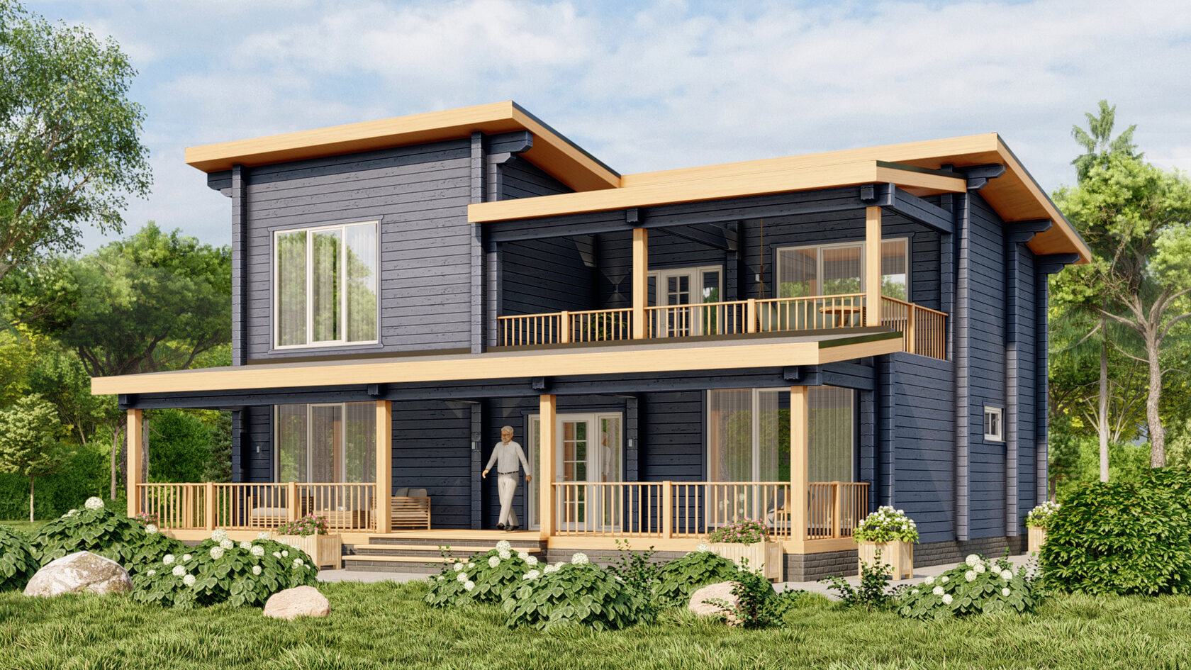 Модульные дома из клееного бруса в Лабинск Модульные дома из клееного бруса в Лабинск