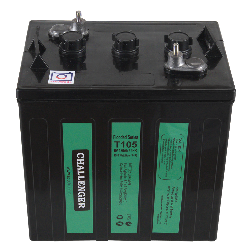 Тяговые обслуживаемые аккумуляторы кислотные серия Т