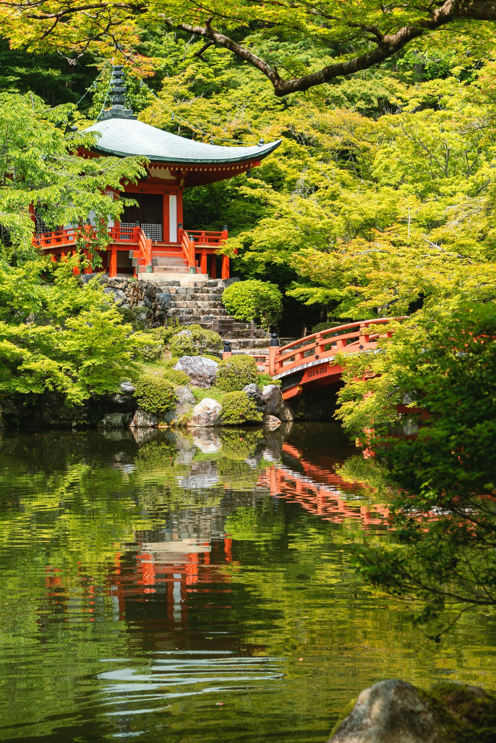 Бентен-до, Храм Дайго-дзи, Киото, Япония