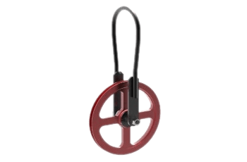 Suspended sheave (lifting yoke)