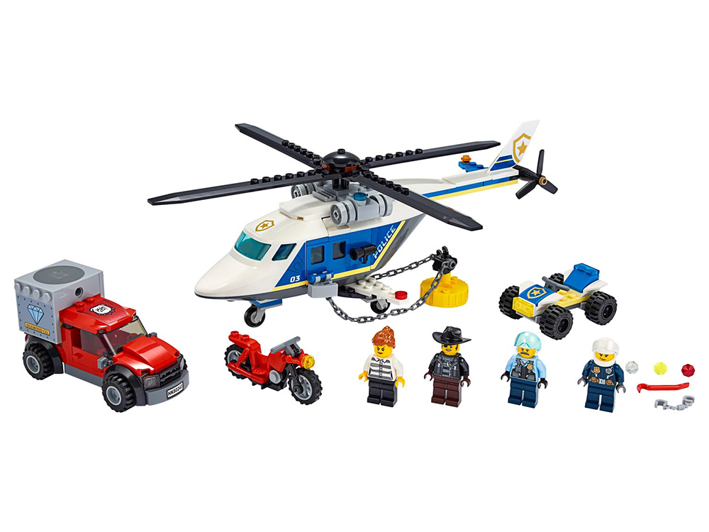 LEGO® City 60243 Pronásledování s policejní helikoptérou - BLACK FRIDAY