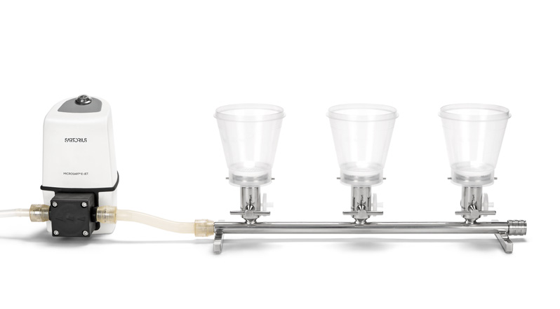 Коллектор Sartorius Microsart с воронками Biosart 250