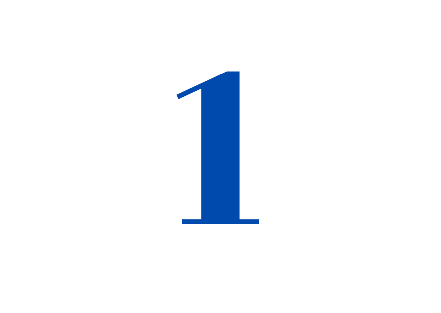 one
