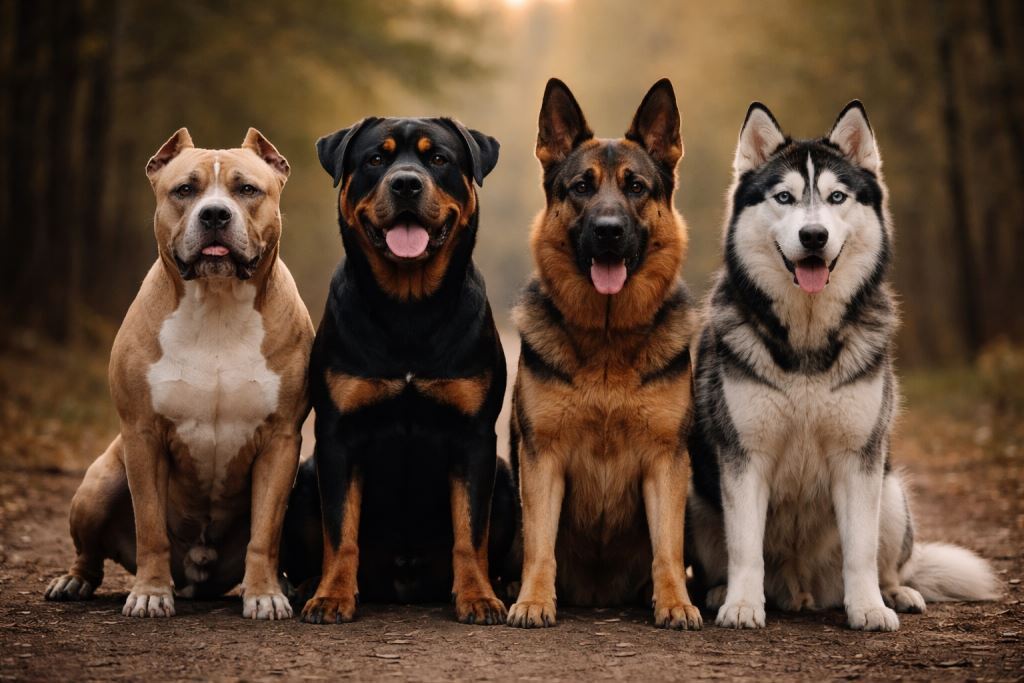 5 самых агрессивных пород собак