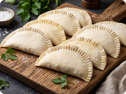 С сыром и зеленью