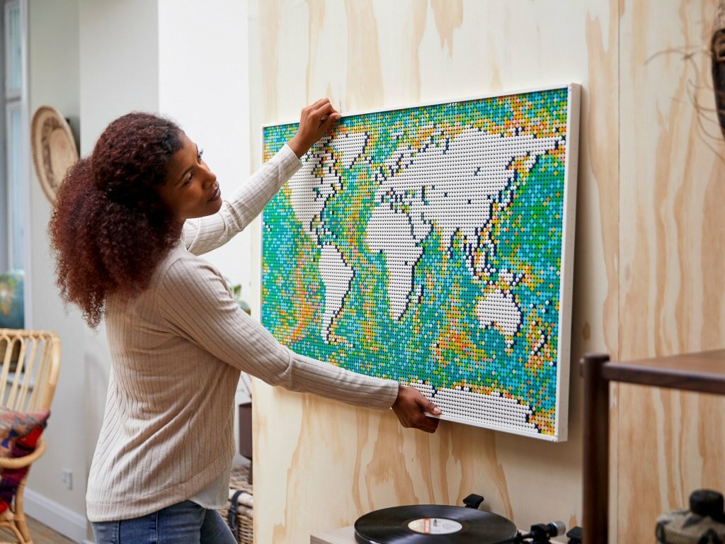LEGO® ART 31203 Mapa světa - BLACK FRIDAY