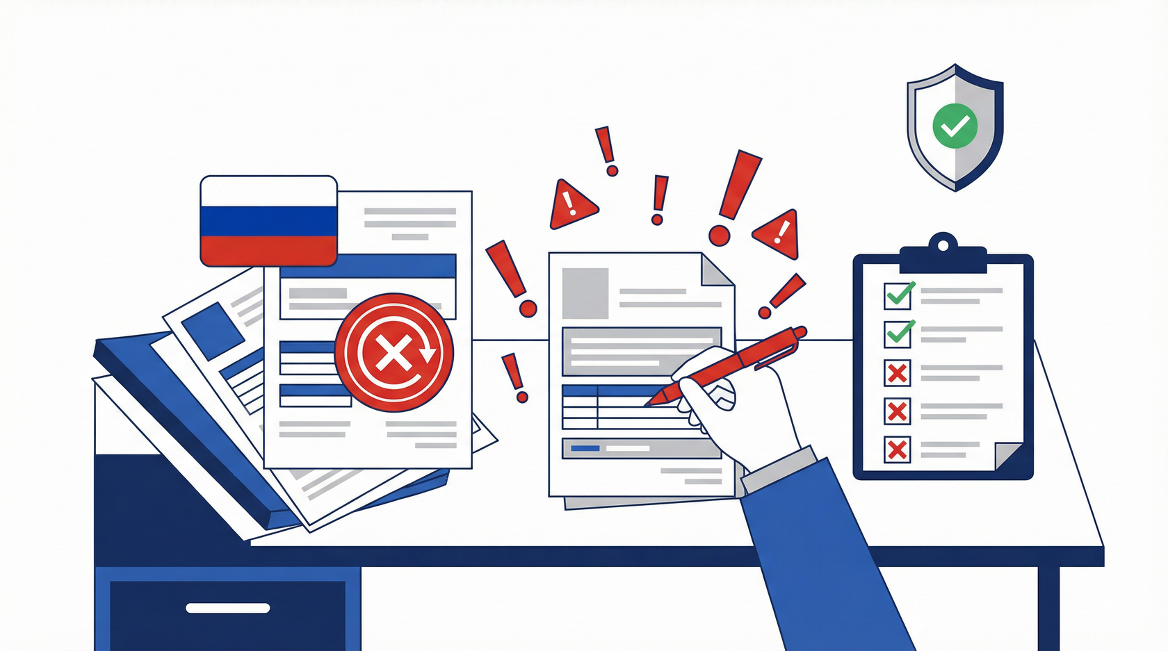 Распространенные ошибки и причины отказа в выдаче РВП