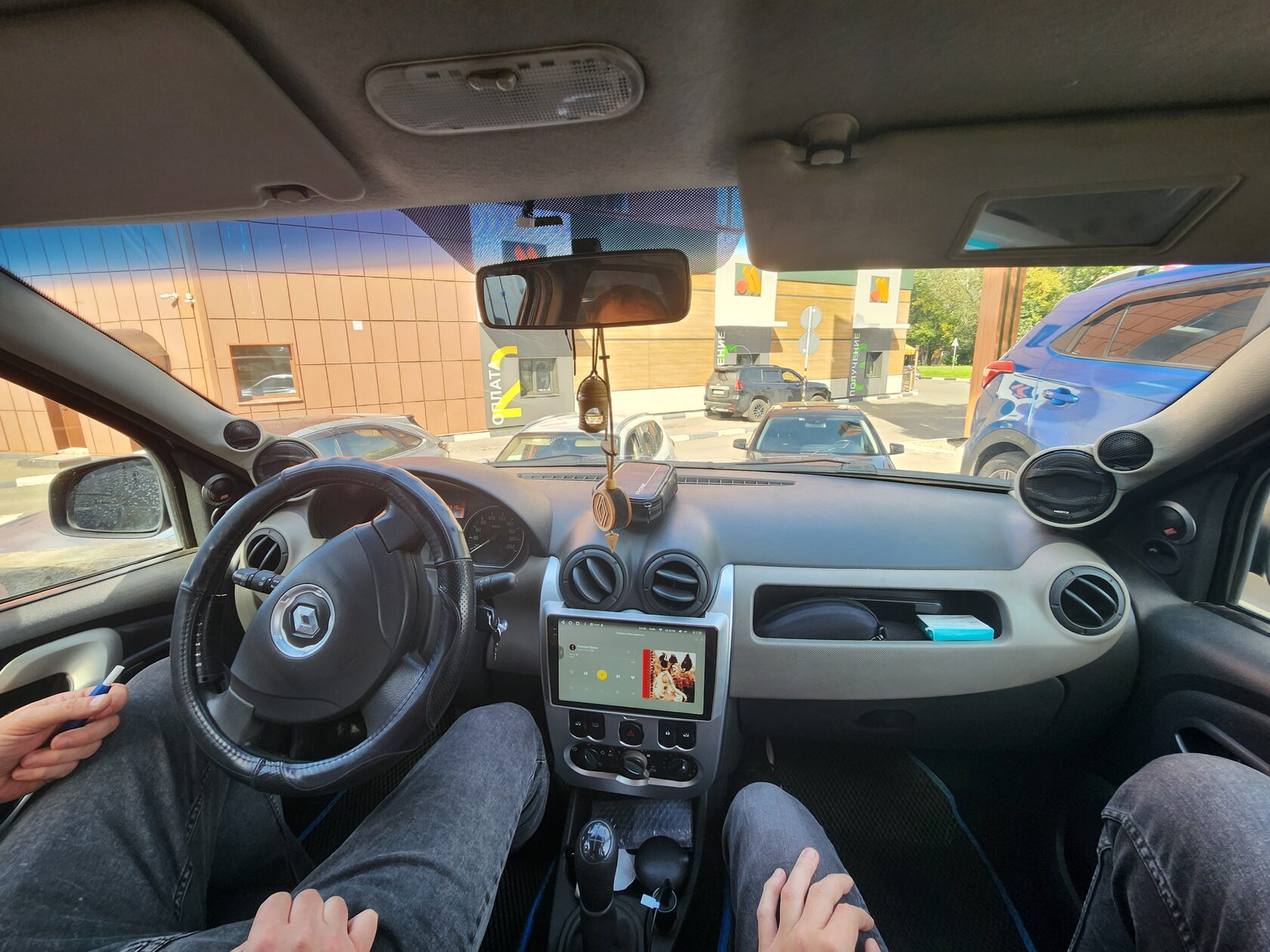 андройд магнитола Renault Logan