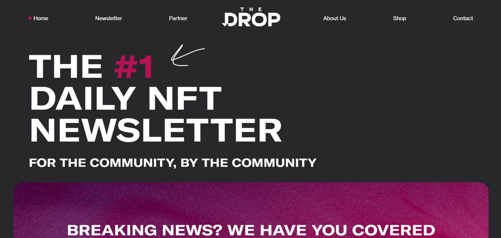 The Drop Newsletter